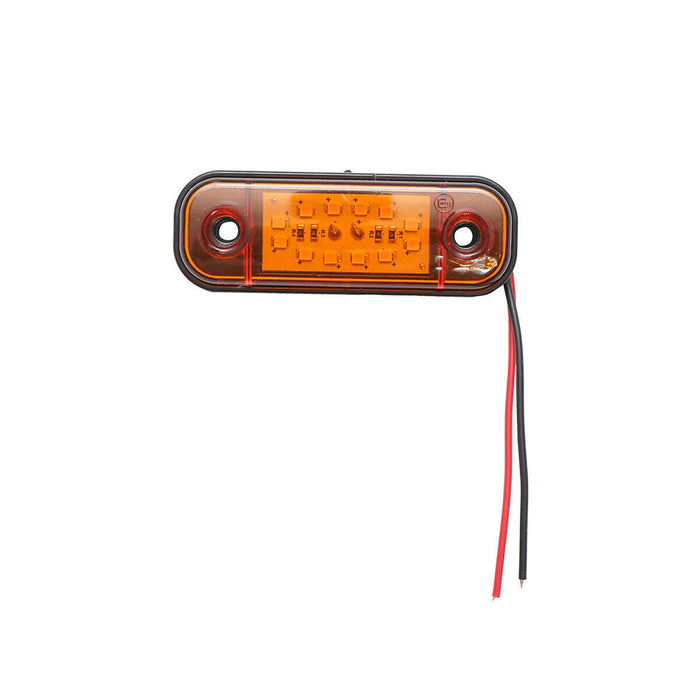 Lampada laterale  slim LED, 12V-24V, gialla, FR0175, Breckner Germany