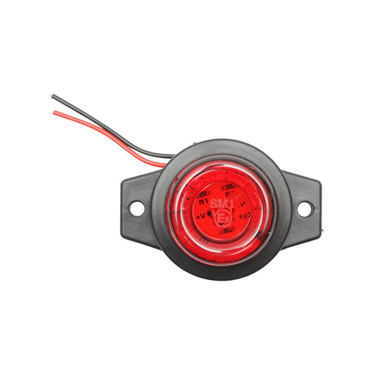 Lampada laterale  LED, 12V-24V, rossa, FR0169, Breckner Germany.