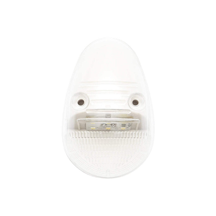 Lampada laterale  LED bianca, 100 mm, 12V-24V, FR1272W, Breckner Germany