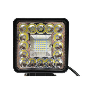 Proiettore quadrato con LED e SMD, 198W, 12V/24V, 10-30V, Breckner Germany