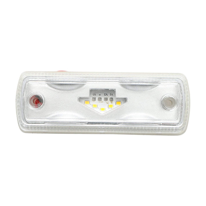 Lampada laterale di segnalazione LED, bianca, 12V-24V, Breckner Germany