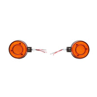 Lampada laterale  con LED, 12-24V, rosso-arancio, Breckner Germany, modello FR0331RY