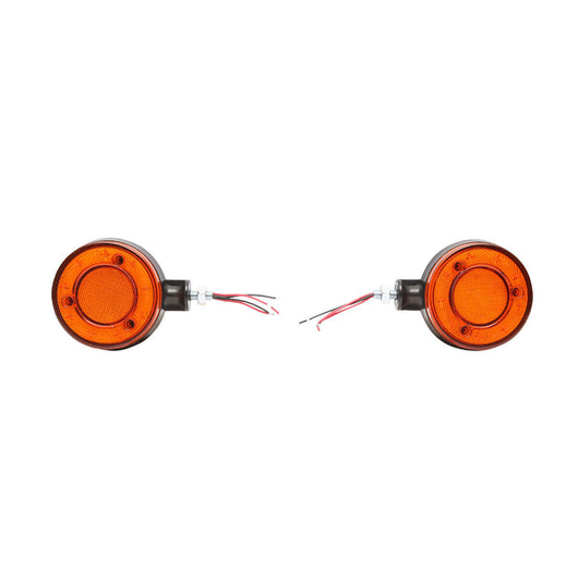 Lampada laterale  con LED, 12-24V, rosso-arancio, Breckner Germany, modello FR0331RY