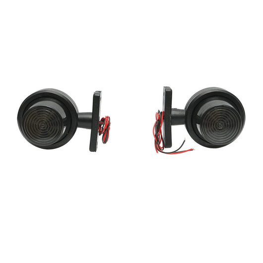 Lampada laterale  con LED fumurio, 12-24V, rosso-bianco, Breckner Germany, modello FR0117