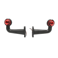 Set di lampade laterali  con LED, 24V, rosso-bianco, PVC dur