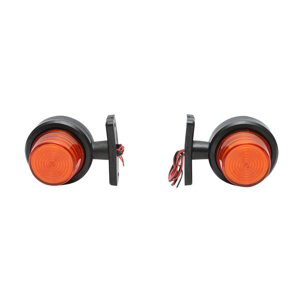 Lampada laterale  con LED, 12-24V, rosso-gialla, Breckner Germany, modello FR0117