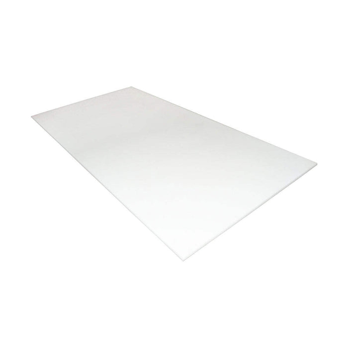 Placca di poliammide, poliossimetilene-poliacetale POM bianca 2000x1000x15mm 47.5 Kg