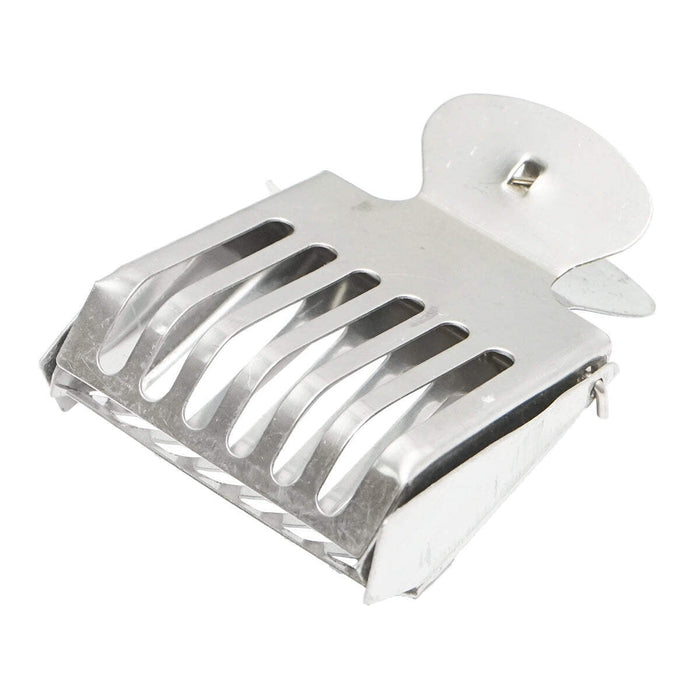 Gabbia per isolamento della regina con apertura a pinza 70x50x20mm