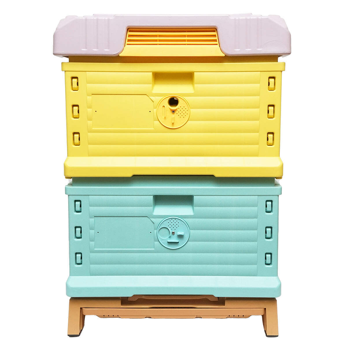 Alveare in plastica per 4 telai 600x510x355mm