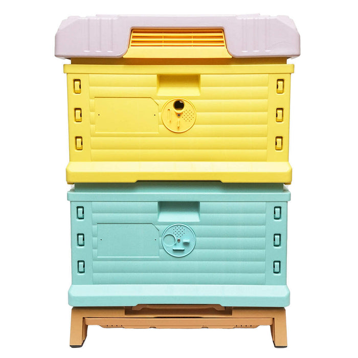 Alveare in plastica per 4 telai 600x510x355mm