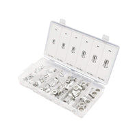 Set di dadi ribattini con bordo in alluminio, 150 pezzi