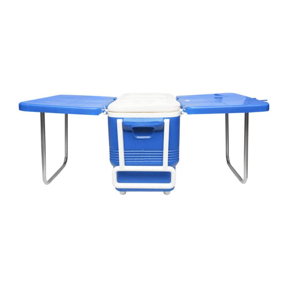 Frigorifero per picnic da 45L, blu, con mensola, Breckner Germany.