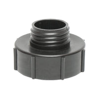 Adattatore IBC riduzione S100x8 da 3 a 2, filetto interno S100x8, filetto esterno S60x6.