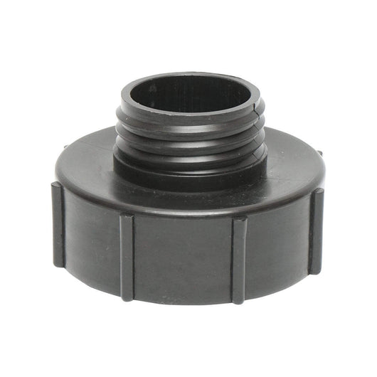 Adattatore IBC riduzione S100x8 da 3 a 2, filetto interno S100x8, filetto esterno S60x6.