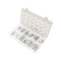 Set di viti per legno e lamiera, viti a croce, dadi e rondelle piatte, 347 pezzi