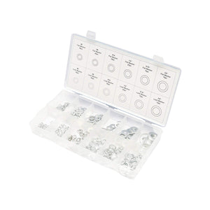 Set di 350 rondelle piane e Grover