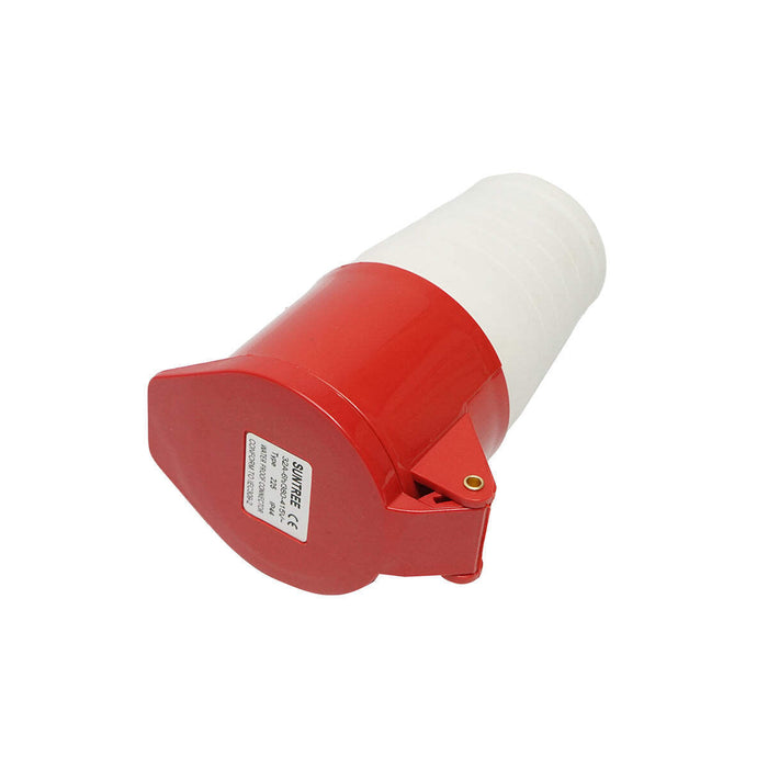 Presa industriale trifase mobile 32A, 415V, IP44, 6H Suntree