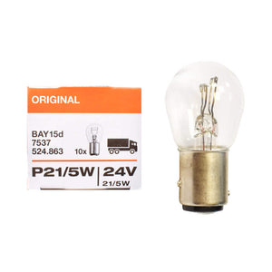 Lampadina (Osram) 21/5W 24V BAY15d