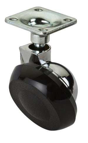 ruota semisferica con piastra d 40 mm cromo cod:ferx.26963