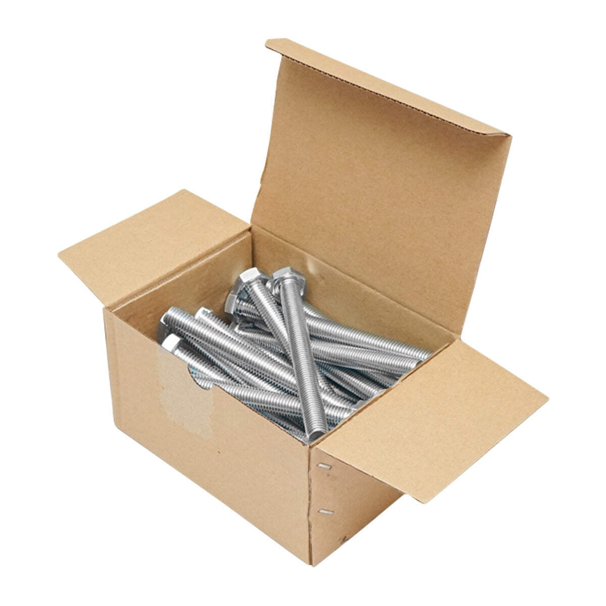 Set di 25 viti a testa esagonale DIN 933-8.8 M12X130