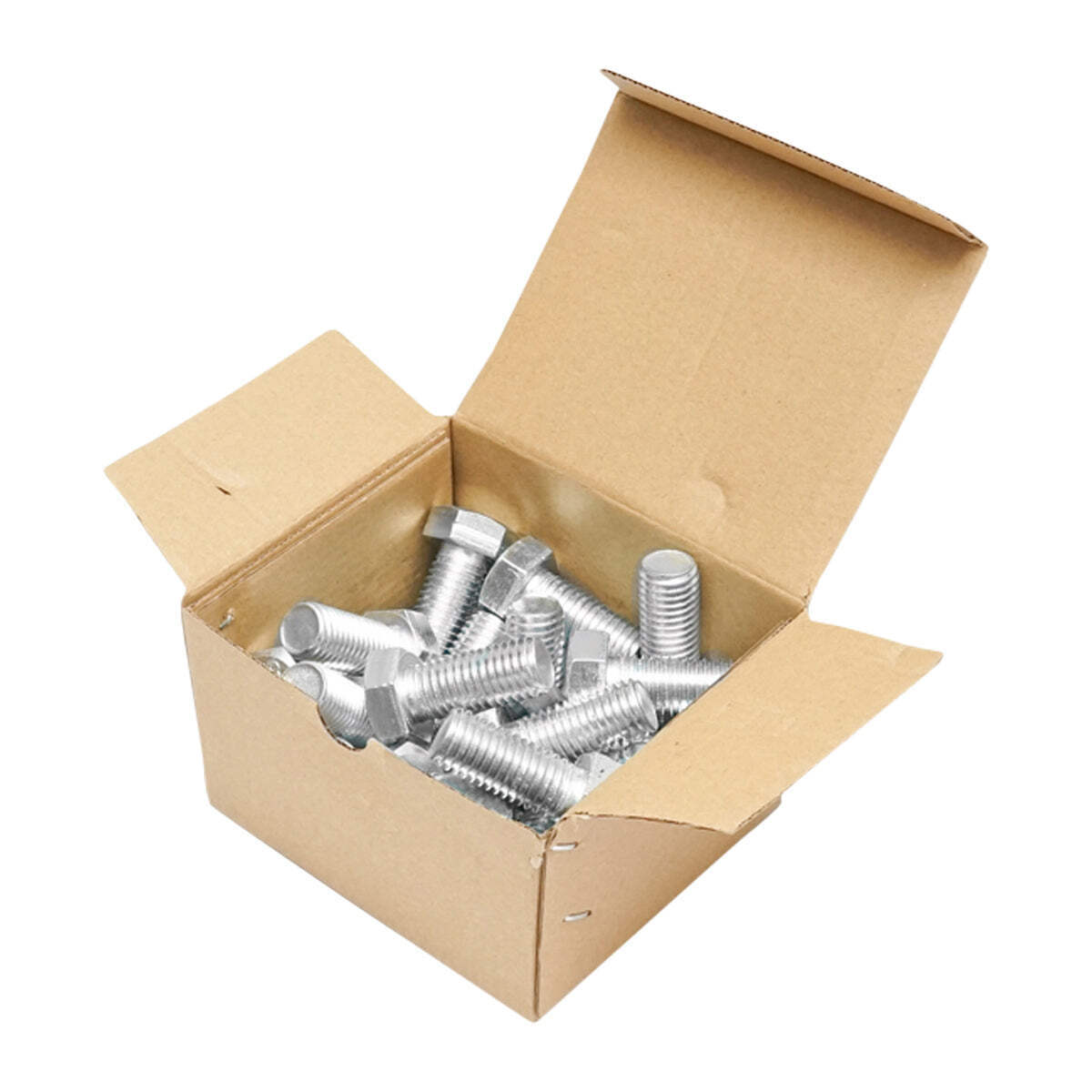 Set di 25 viti a testa esagonale DIN 933-8.8 M18X40