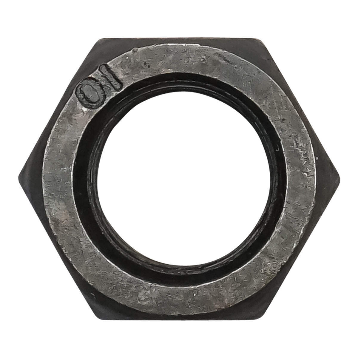 Set di 50 dadi esagonali neri DIN 934 M12X1,25 G10