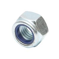 Set dadi autobloccanti zincati DIN 985 M18 G10 50 pezzi