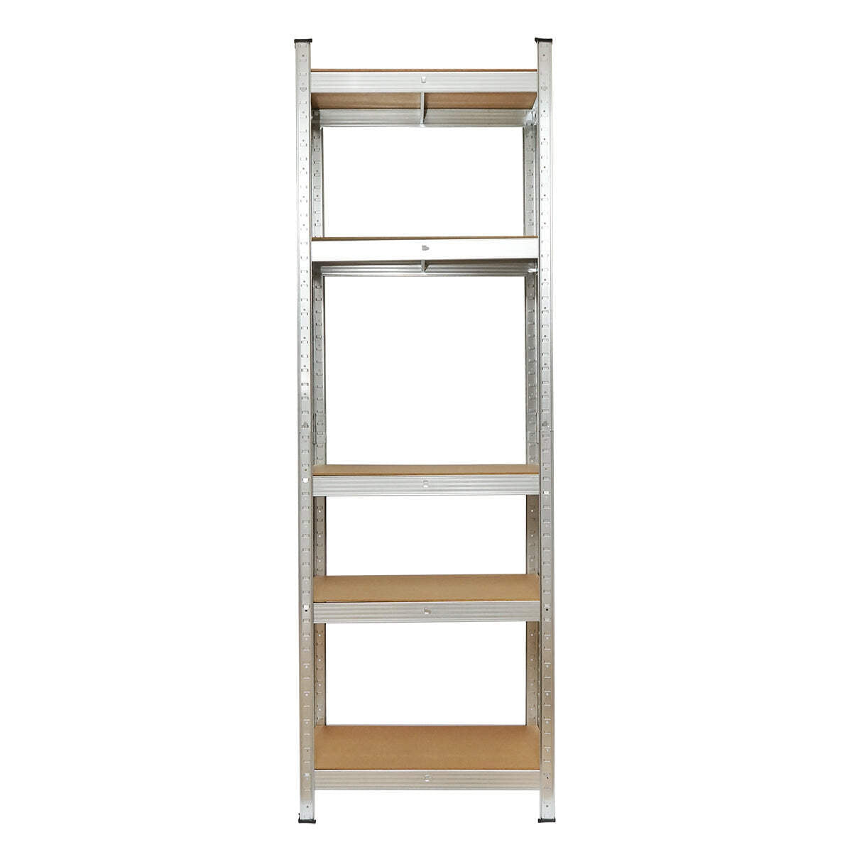 Scaffale in metallo con 5 ripiani in MDF, 180x60x30 cm, 100 kg/ripiano, montaggio senza viti Breckner Germany