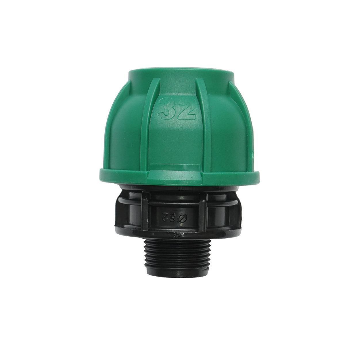 Raccordo Maschio a compressione 32mm X 3/4", per sistemi di irrigazione Manicotto Raccordo Tubi Raccordo di giunzione a compressione 32mm X 3/4" per sistemi di irrigazione