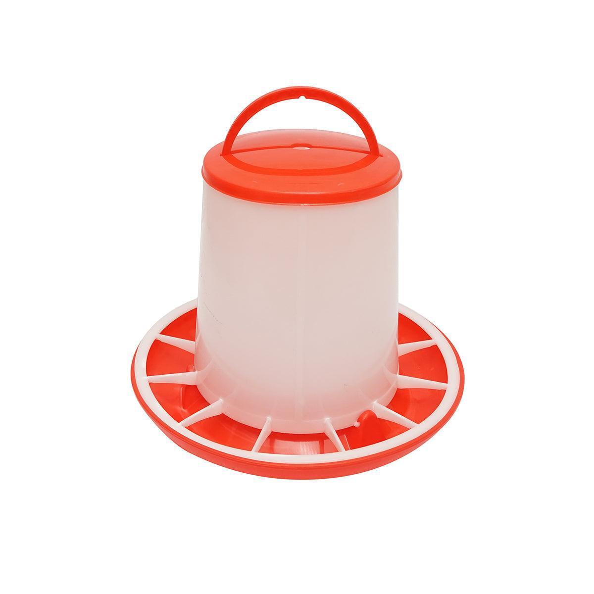 Mangiatoia per pollame 6kg, Distributore automatico di cibo per pollame Breckner Germany