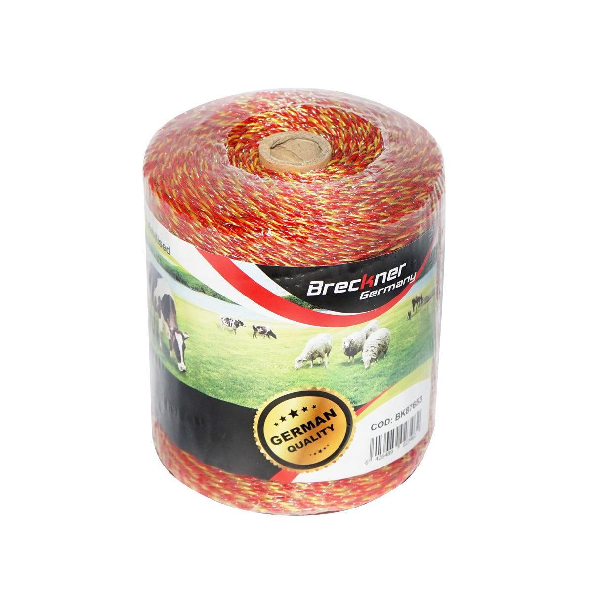 Filo per recinto elettrico, Lunghezza 500 mt, Ø2mm. 6x0.15mm. SS, recinzioni elettriche Breckner Germany