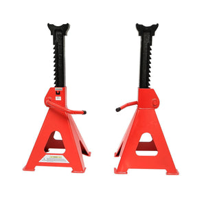 Coppia di Cavalletti per Auto Portata da 12 T Coppia di colonnette di supporto portata 12 tonnellate