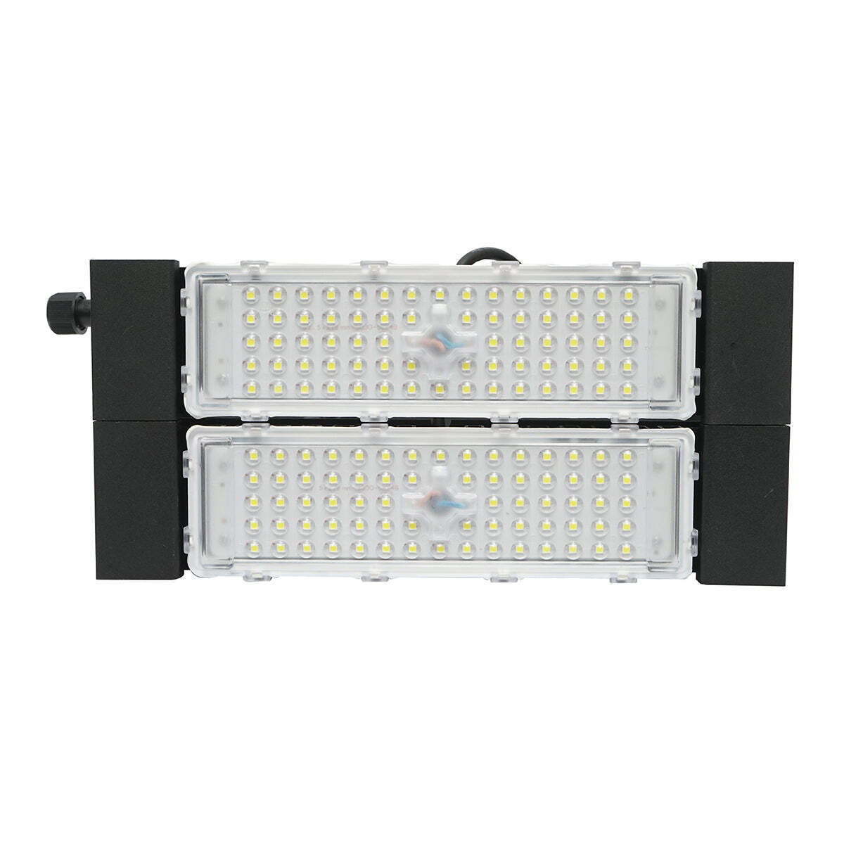 Proiettori LED 100W, 220V, 6500K, IP67 nero 410x380x155mm