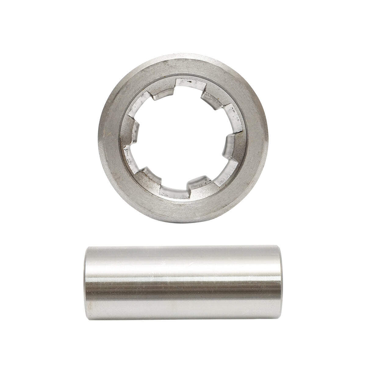 Boccola, asse scanalato interno per cardano Z=6, L=13 cm, 1 3/8.