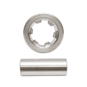 Boccola, asse scanalato interno per cardano Z=6, L=13 cm, 1 3/8.