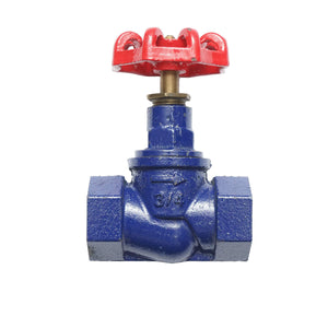 Rubinetto di passaggio in ghisa con valvola 3/4.