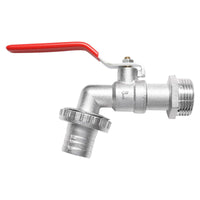 Rubinetto per acqua di servizio 1x3/4 con sfera e manico per giardino