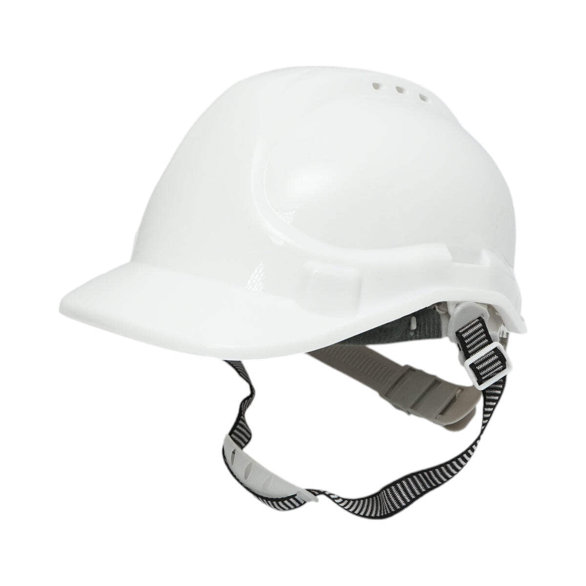 Casco ventilato regolabile 51-63 cm, bianco Crownman