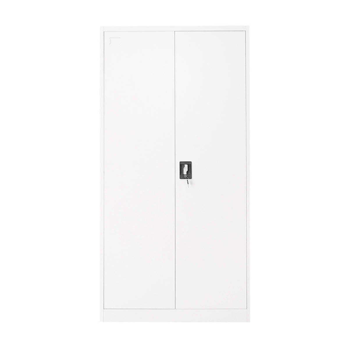 Armadio metallico 1800x900x400mm con 2 ante sicure, 4 ripiani, grigio Breckner Germany