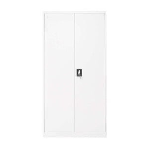 Armadio metallico 1800x900x400mm con 2 ante sicure, 4 ripiani, grigio Breckner Germany