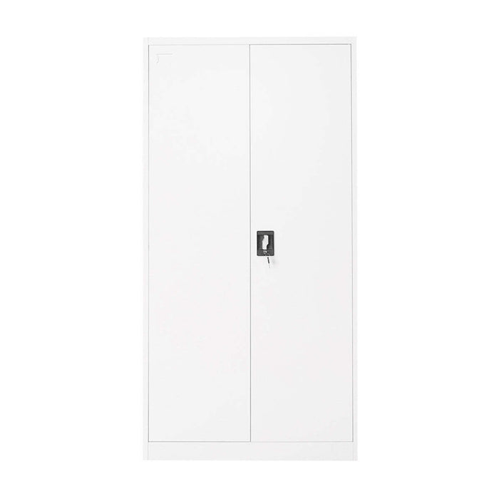 Armadio metallico 1800x900x400mm con 2 ante sicure, 4 ripiani, grigio Breckner Germany