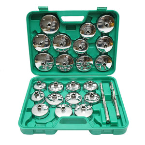 Set di chiavi per filtri dell'olio, 24 pezzi, Breckner Germany