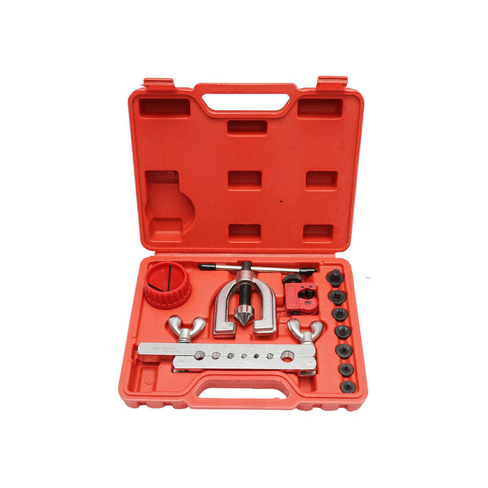 Set per la svasatura di tubi dei freni con tagliatubi, 11 pezzi, Breckner Germany