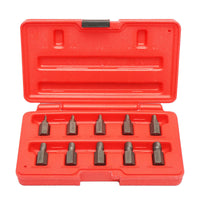 Kit estrattore viti e dadi danneggiati 10 pezzi Breckner Germany