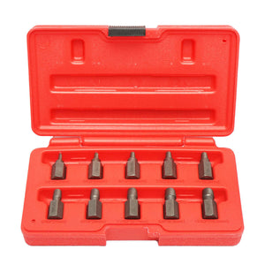 Kit estrattore viti e dadi danneggiati 10 pezzi Breckner Germany