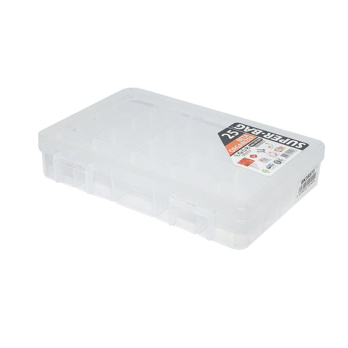 Contenitore plastica 25 scomparti 230x166x43mm Breckner Germany