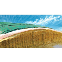 Telone di protezione per insilato 10 x 12 mt. 200gr/m2. Rete di protezione per insilati Rete/copertura di protezione per silo Breckner Germany