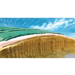 Telone di protezione per insilato 10 x 12 mt. 200gr/m2. Rete di protezione per insilati Rete/copertura di protezione per silo Breckner Germany