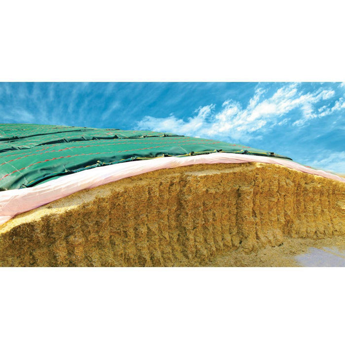 Telone di protezione per insilato 10 x 12 mt. 200gr/m2. Rete di protezione per insilati Rete/copertura di protezione per silo Breckner Germany