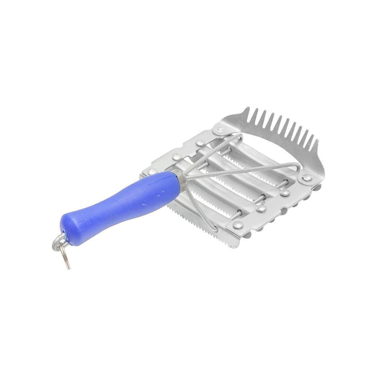 Spazzola Cavallo Spazzole Bestiame in Metallo Spazzola Pettine Cavallo Breckner Germany